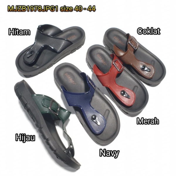 bara MJZB1978JPG1 Diskon pria sendal Dijual import bara jelly sandal cowok karet
