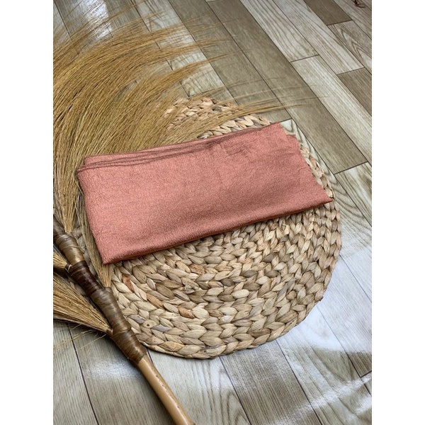 Selendang organza/senteng warna cantik cantik banget-Caramel