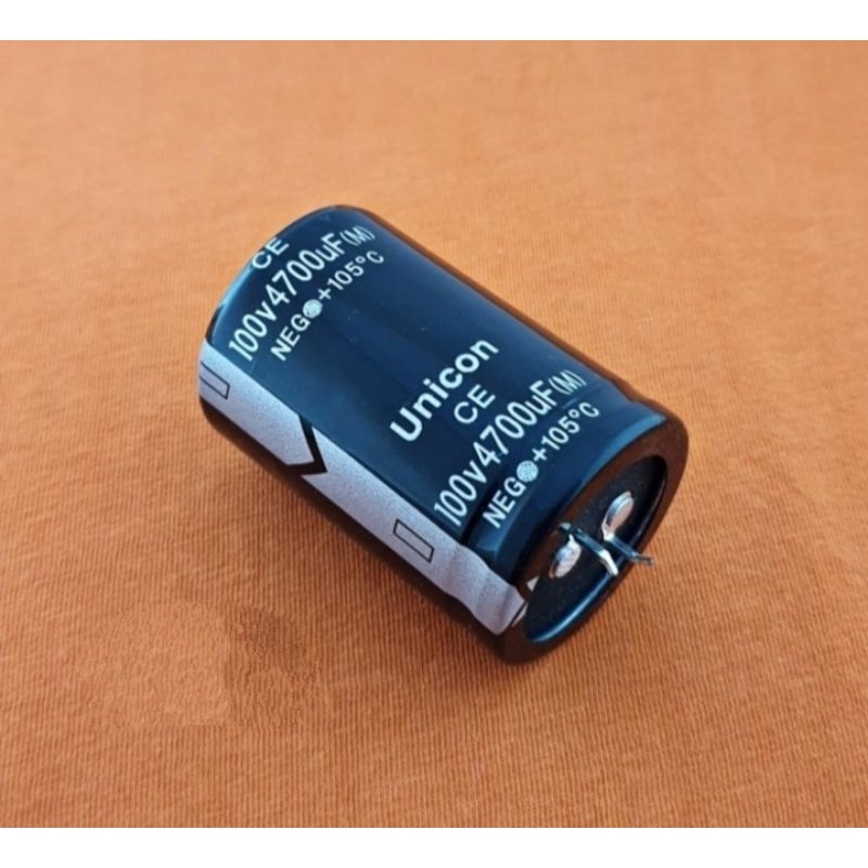 Elco 4700uf 100v Unicon