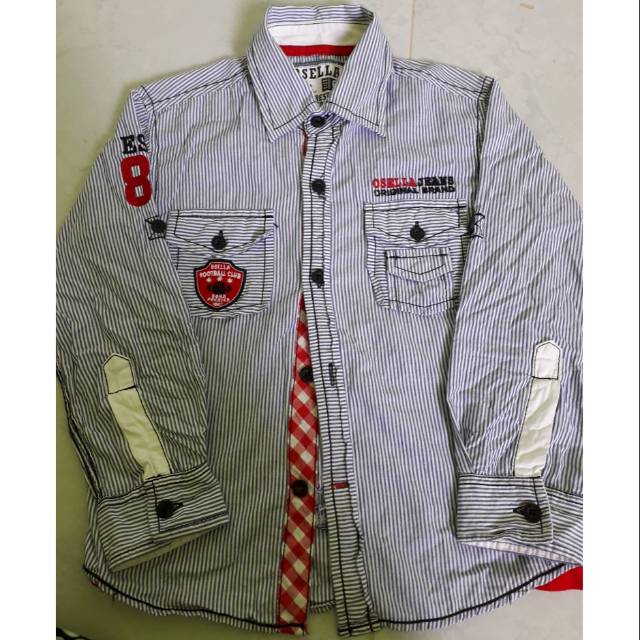 Preloved kemeja anak osella