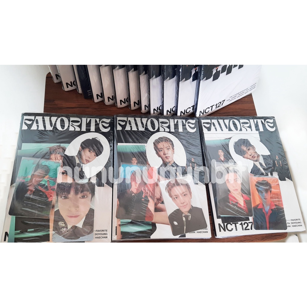 [READY] NCT 127 REPACKAGE FAVORITE CLASSIC VER  - unsealed + mecima benefit YUTA JAEHYUN DOYOUNG SET