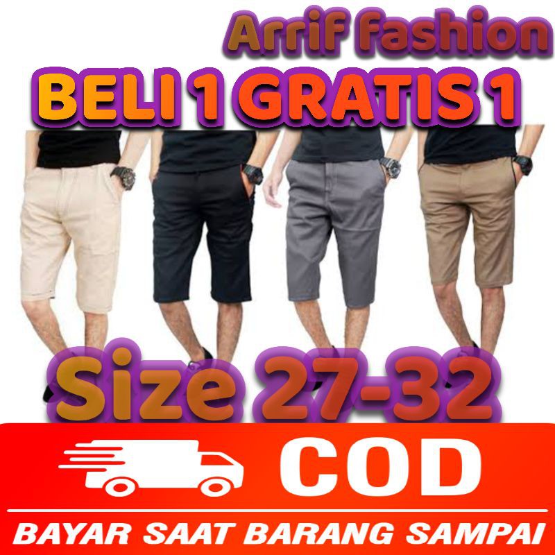 Celana Pendek Pria Chinos/Celana Pendek Chinos Pria