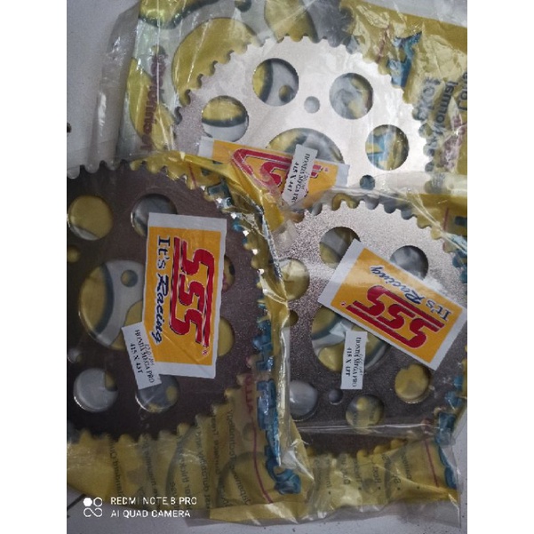gear belakang sss TK 415 Uk 33 - 52 untuk Megapro gl max Verza Sonic tiger CB150R CBR150R supra GTR