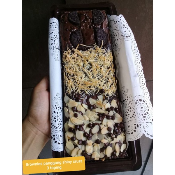 

Brownies panggang/Brownies Fudgy