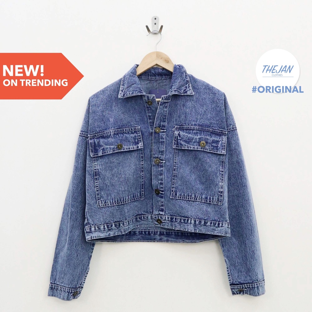 (ORIGINAL) Oversize wegyn jacket jeans by Genijeans