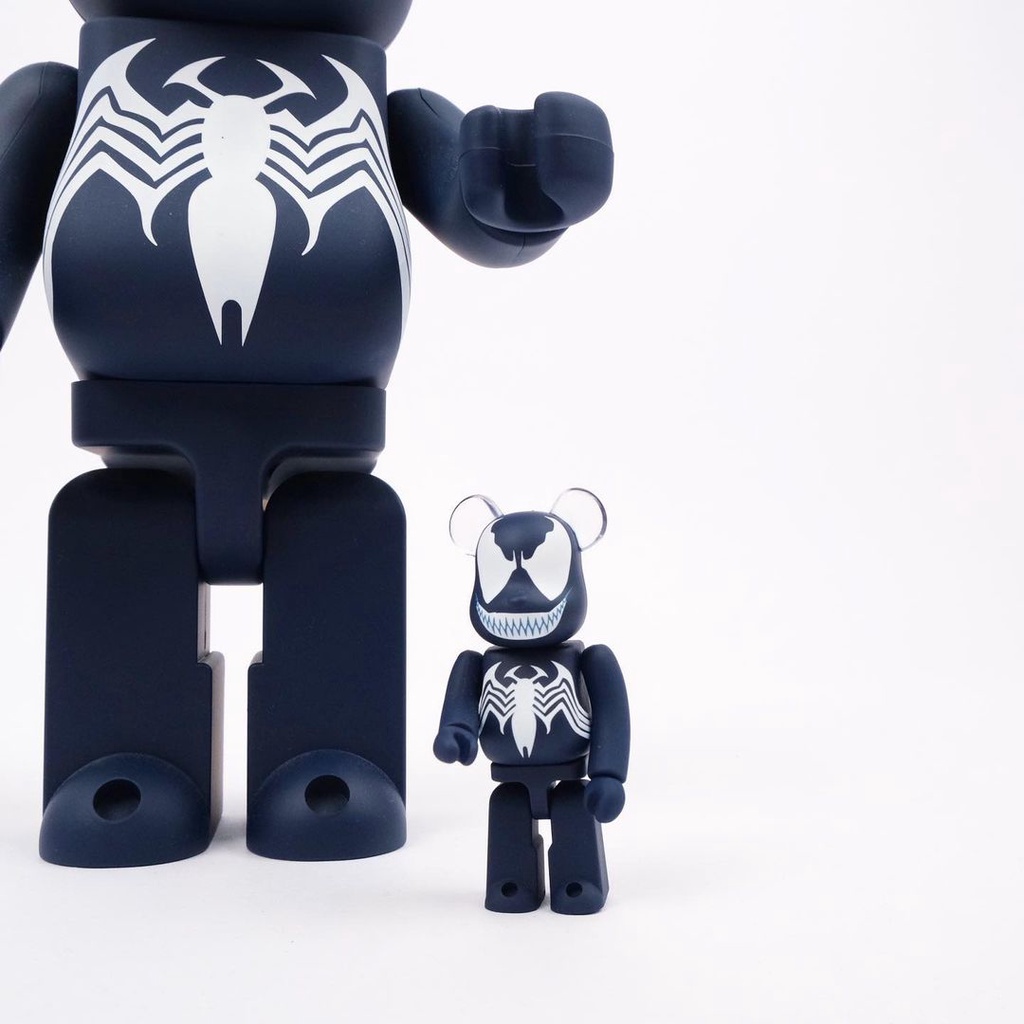 Bearbrick Marvel Venom The Amazing Spider-Man Set