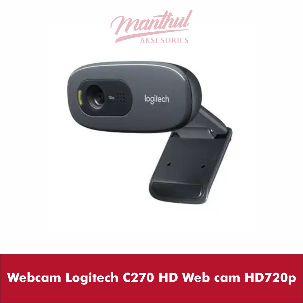 Webcam Logitech C270 HD Web cam HD720p