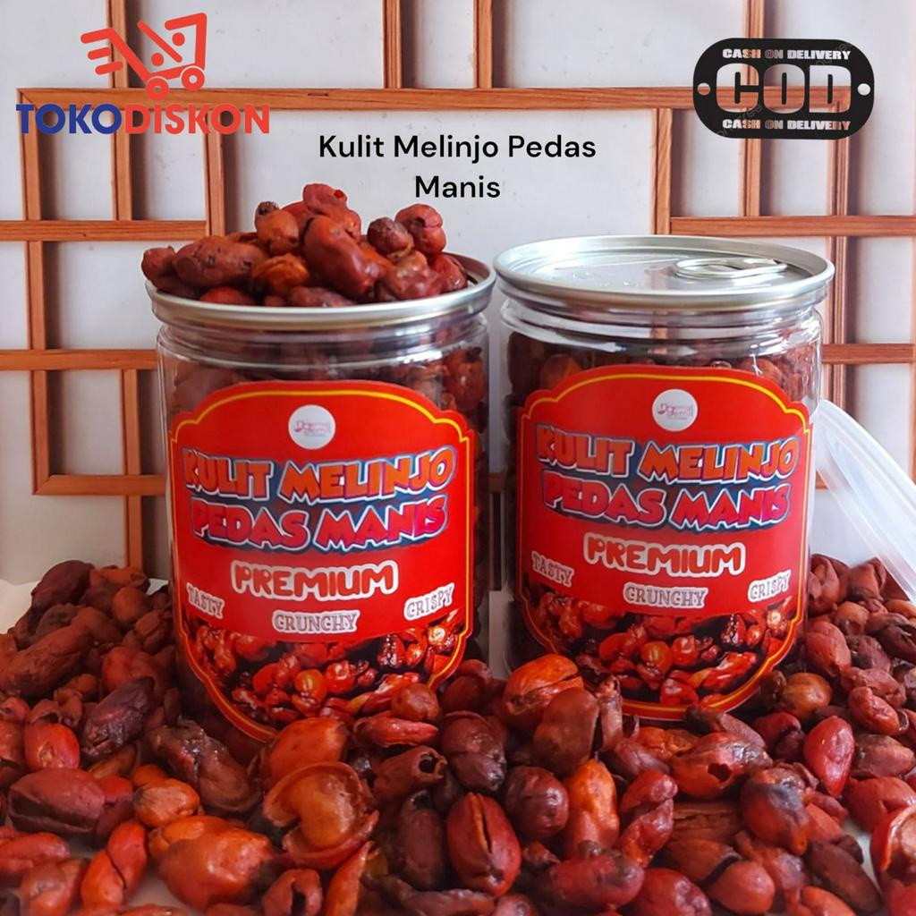 

Can Kulit Melinjo Kriuk Pedas Manis Kripik Kulit Melinjo Tangkil Kualitas Premium