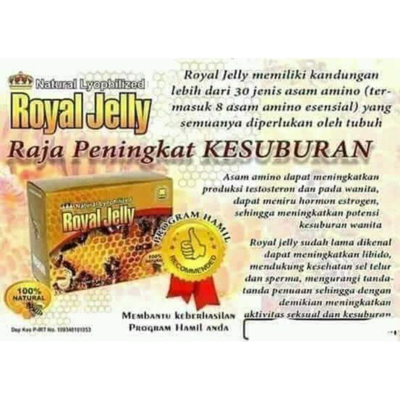 

ROYAL JELLY NASA ORIGINAL