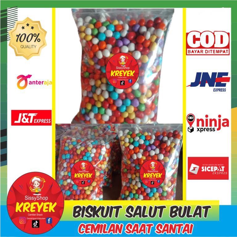 

Biskuit Salut Bulat isi 250 gr perbungkus