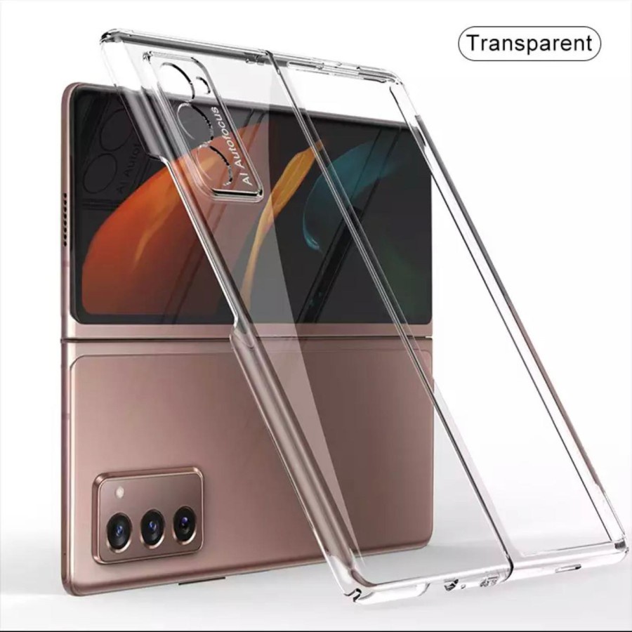 SAMSUNG GALAXY Z FOLD 2 CLEAR CASE TRANSPARANT HARD CASING GKK ORI