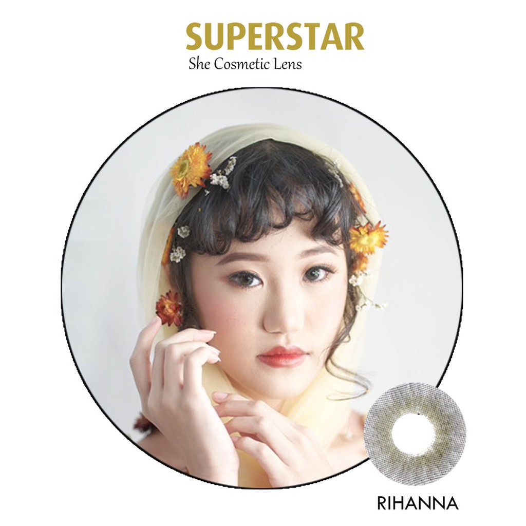 Superstar Rihanna lensa warna softlens premium