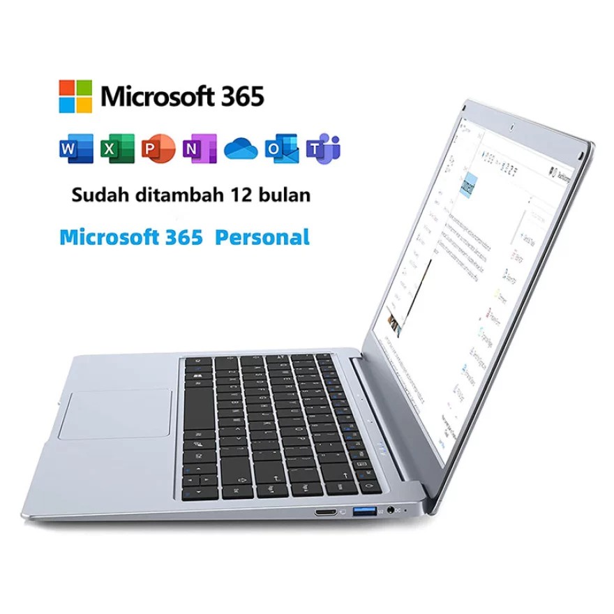 Laptop Jumper Ezbook X3 8GB + 512GB SSD Garansi Resmi Jumper Indonesia