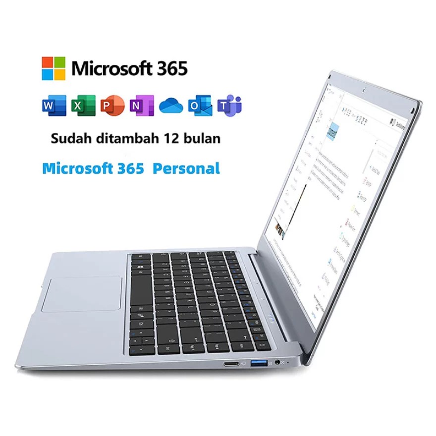 Laptop Jumper Ezbook X3 4GB + 128GB SSD Garansi Resmi Jumper Indonesia