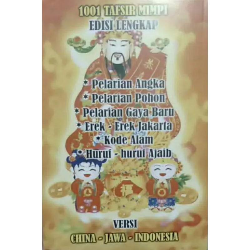 Jual 1001 Tafsir Mimpi 100 Trilyun Buku Togel Indonesia Shopee Indonesia