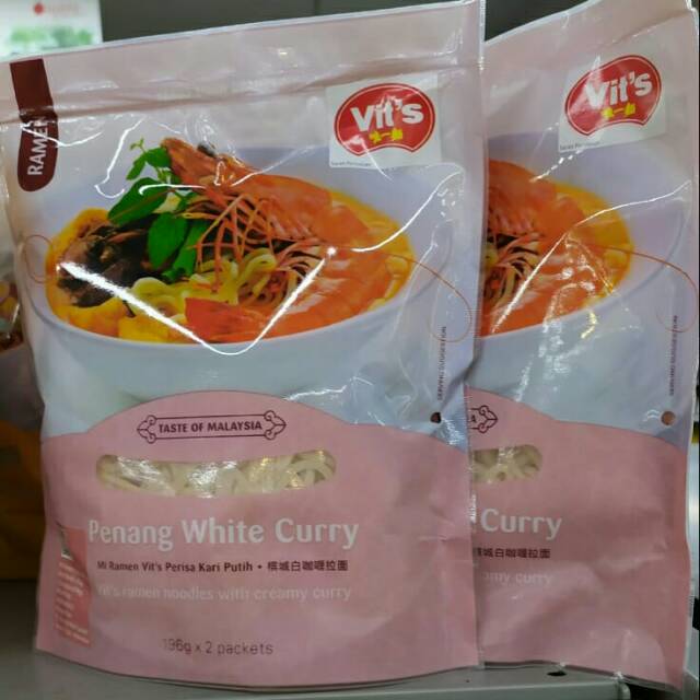 

Vits mi ramen penang white 2x196gr