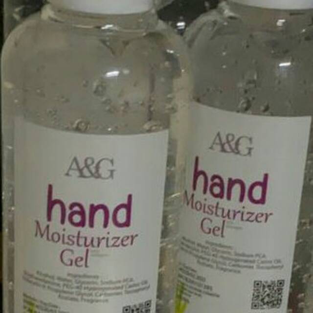 A&G hand moisturizer gel "250ml"