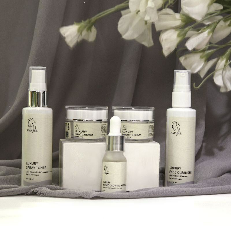 Skincare Pria/Skincare Cowo Paket Pemutih Wajah BPOM - Amabel Skincare
