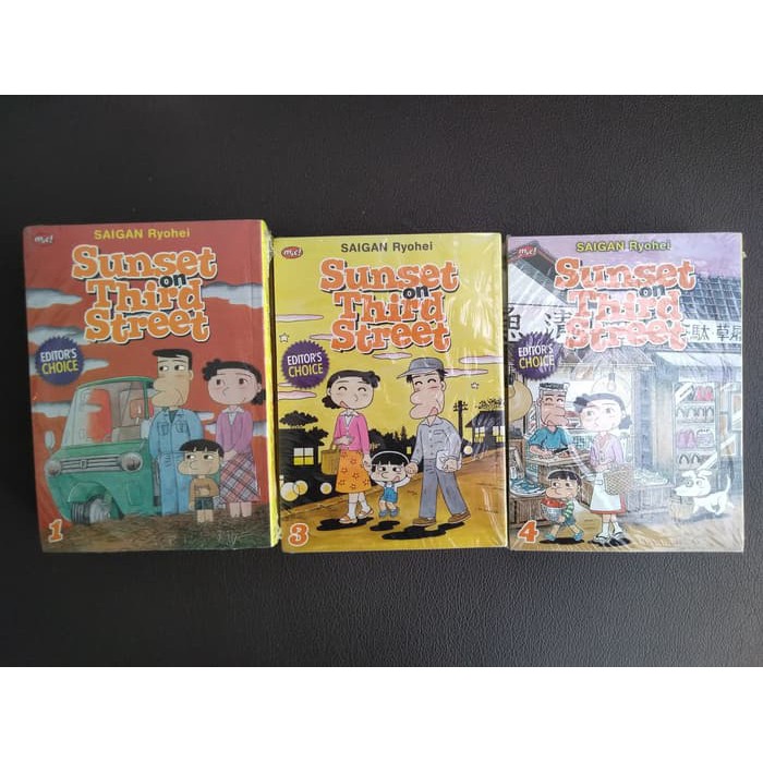 DIJAMIN TERBAIK  Komik murah: Sunset On Third Street by Saigan Ryohei (part 1,3 4)