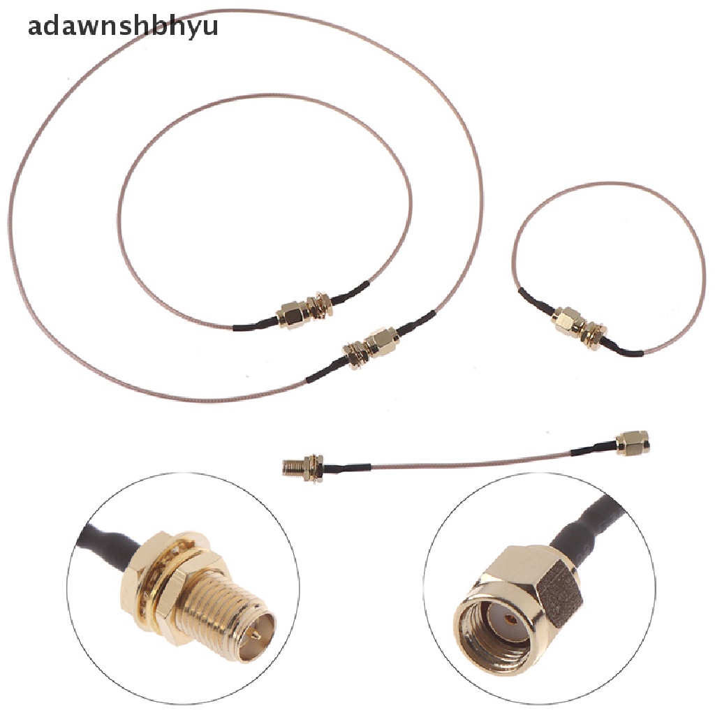 (Adawnshbhyu) Kabel Extension Router Wifi Rp Sma Male Rp-Sma Female