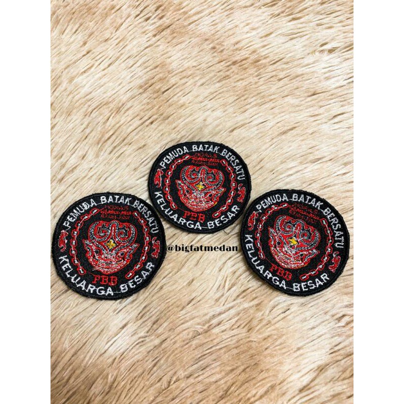 Patch Logo, Bordir Logo / emblem Pemuda Batak Bersatu (PBB)