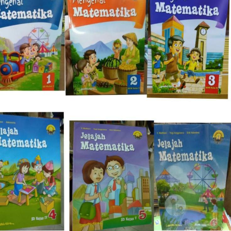 

❪DaYé❫ Mengenal Jelajah Matematika SD Kelas 1 2 3 4 5 6 Kurikulum 2013 Revisi ||Harga special