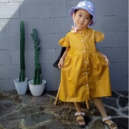 2-6TH DRESS ANAK IVANKA DRESS ANAK KATUN TOYOBO BY BAJUANAKKANAYA