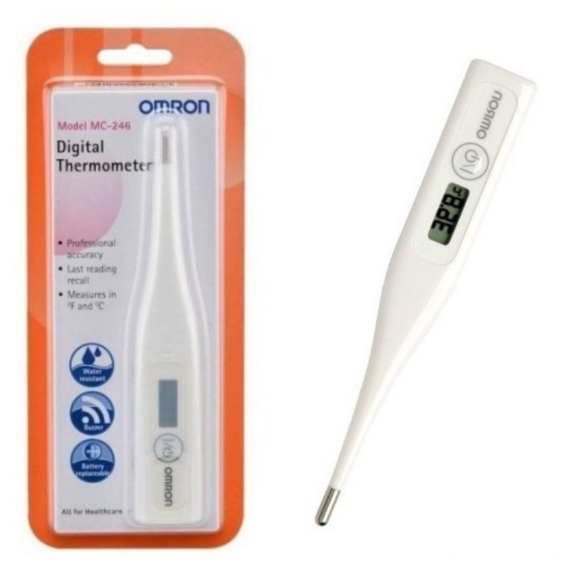 TERMOMETER OMRON MODEL MC-246, MC-343