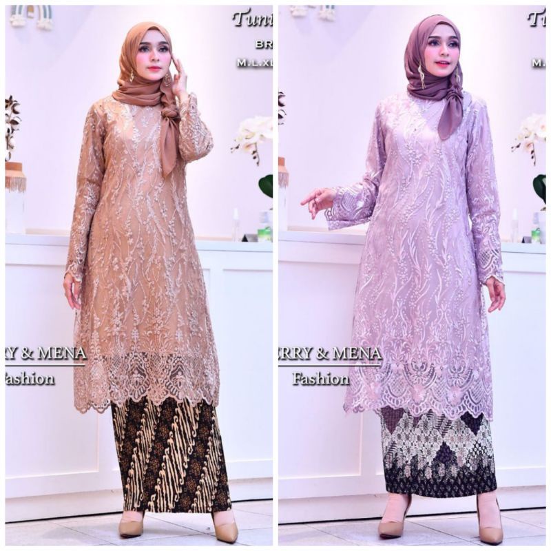 SOVHIAK - ATASAN KEBAYA TUNIK TILLE BORDIR / KEBAYA JUMBO / ATASAN / KEBAYA / TUNIK / JUMBO / ATASAN