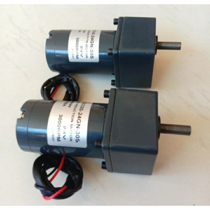 Dc Motor Gearbox 24V 150Rpm Daya 30W Dc Induction Motor