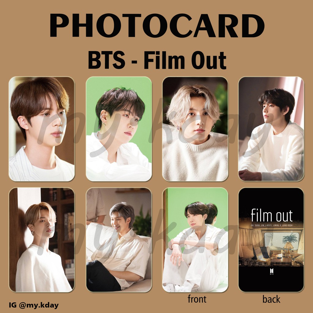 PC-0566, Unofficial Photocard BTS Film Out 2 sisi