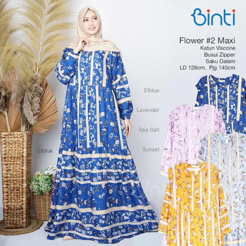 flower gamis jumbo by enter