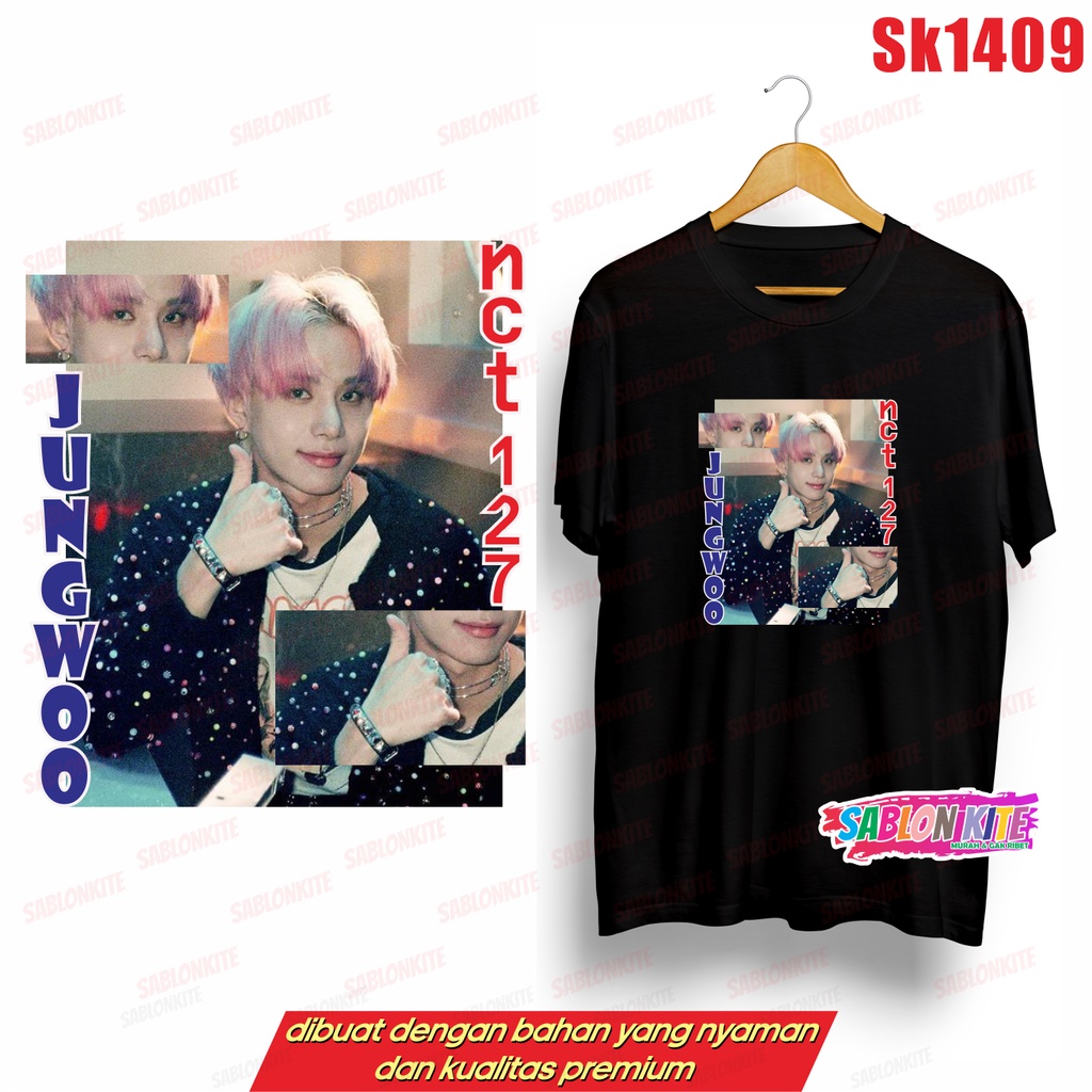 MURAH!!! KAOS NCT 127 MEMBER SK1409 JAEHYUN MARK TAELIL HAECHAN JOHNNY JUNGWO TAEYONG YUTA