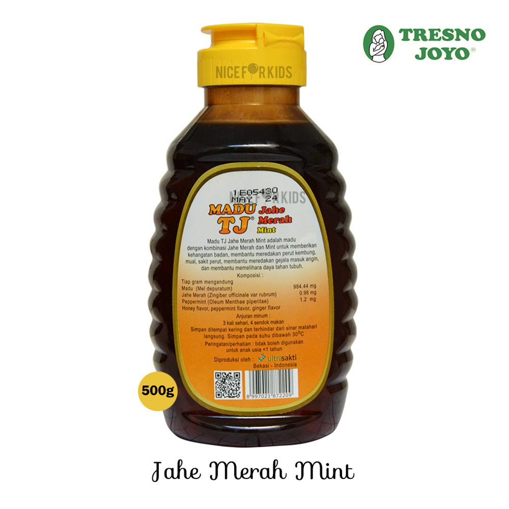 Madu TJ 500 gr / Tresno Joyo Madu Kemasan Botol 500 gr