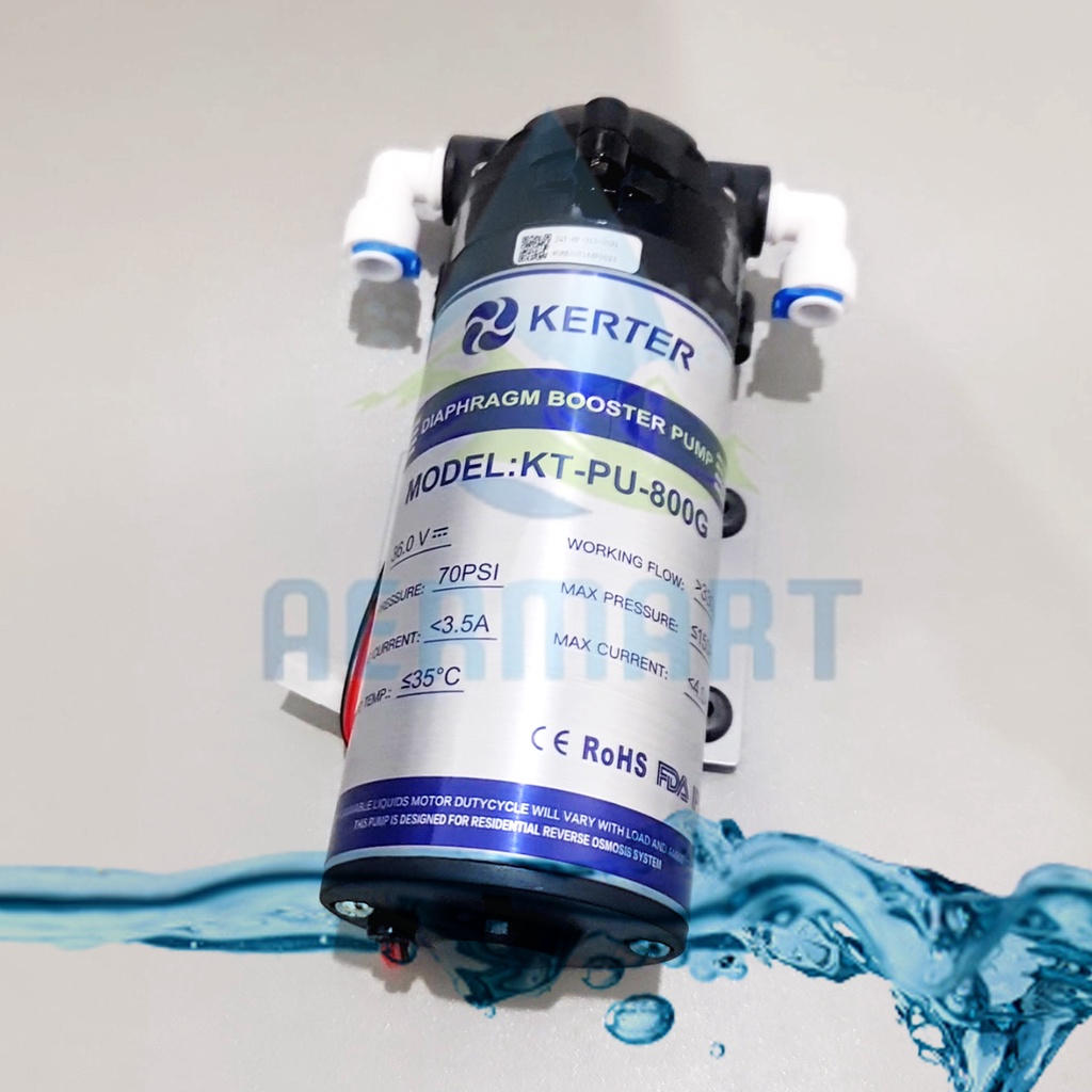 Pompa RO 36V Kapasitas 800GPD - Booster Pump RO - HANYA POMPA