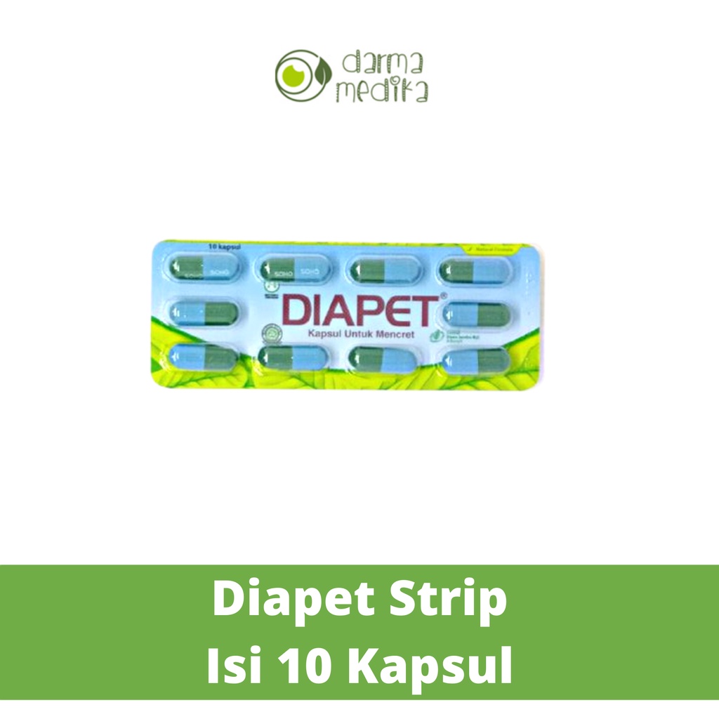 Diapet Strip 10 Kapsul 10kapsul