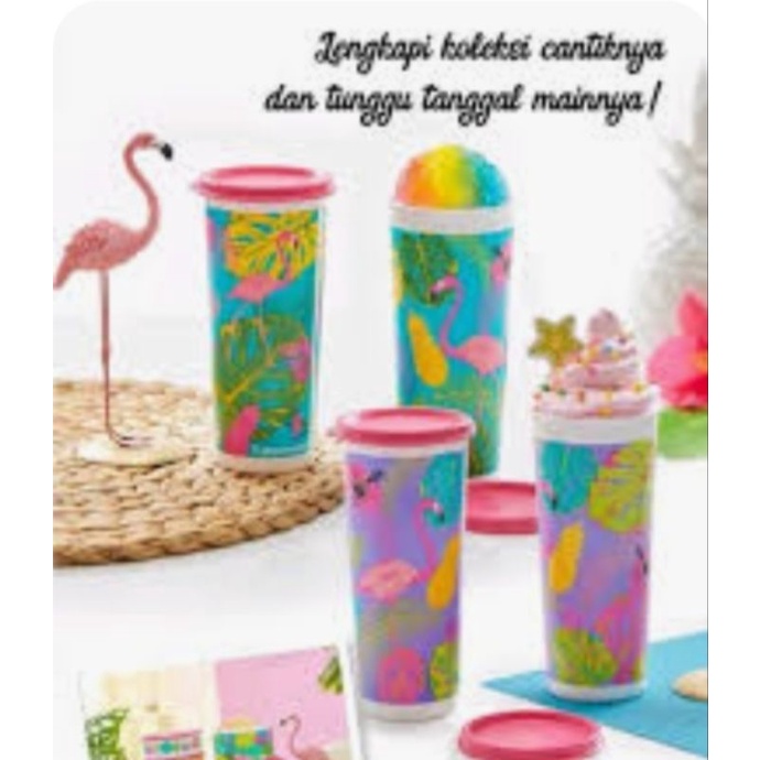 Tumbler Flamingo ( 1 )pc Tupperware