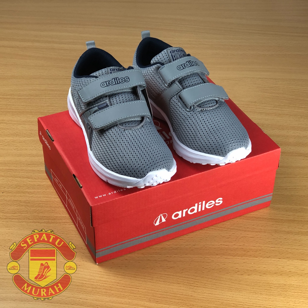 Sepatu Ardiles Anak Unisex Vitton - Abu-abu Muda