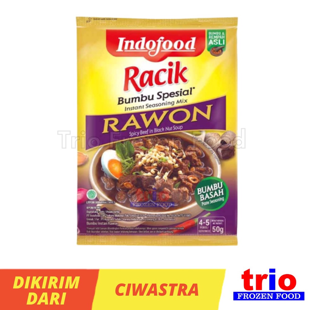 INDOFOOD RACIK BUMBU SPECIAL RAWON 50GR