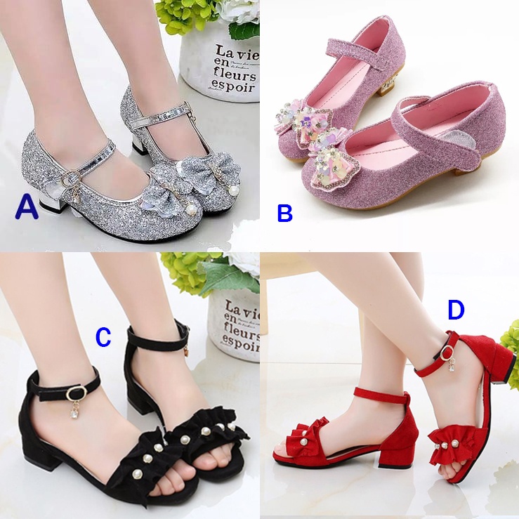 Sepatu High Heels Anak Perempuan Kategori IV