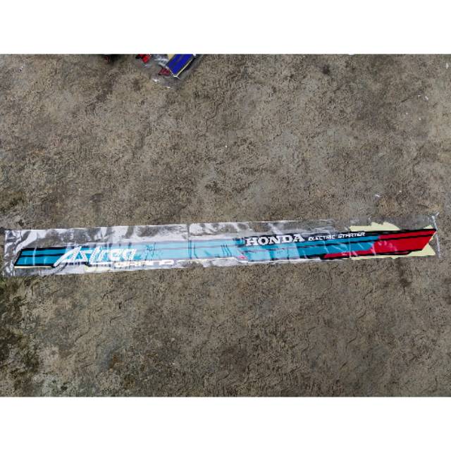 Striping Honda Astrea grand bulus stiker grand bulus 91 92
