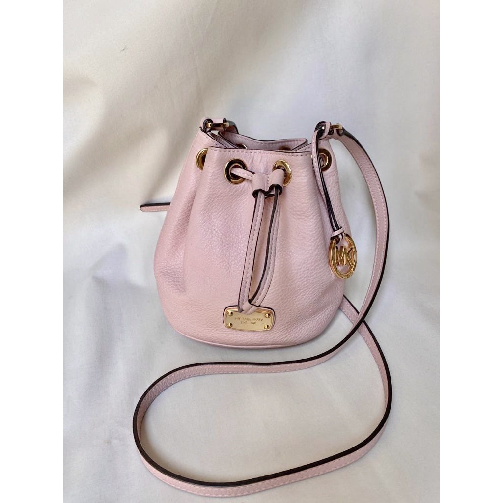Authentic Michael Kors Mini Bucket Bag Pink