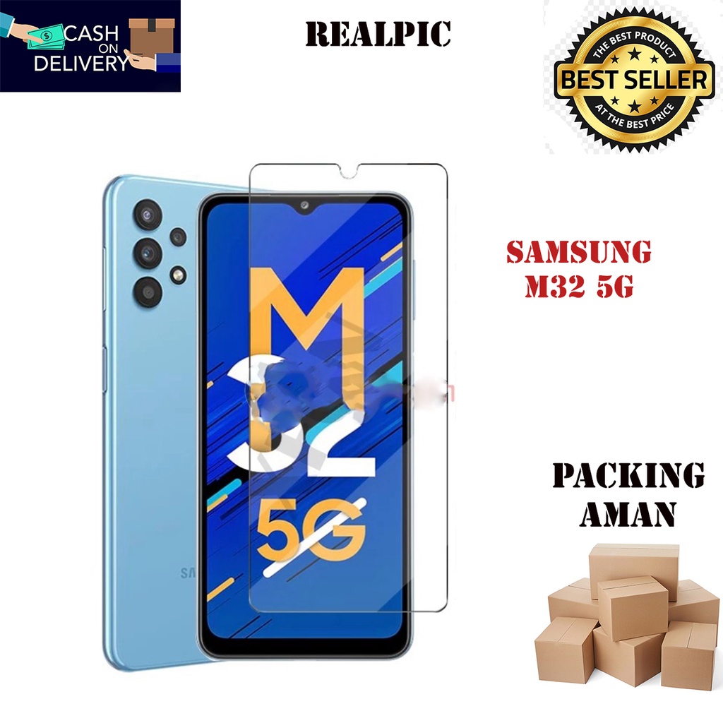 Tempered Glass Samsung Galaxy M32 5G Screen Protector Anti Gores