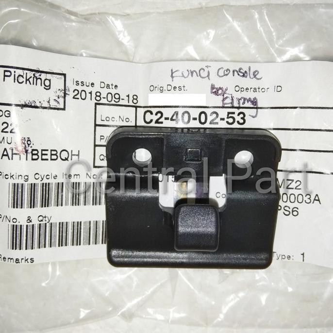 Kunci Console Box untuk Toyota Kijang Kapsul LGX.