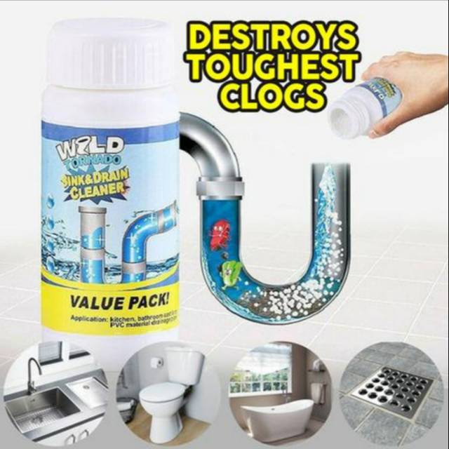 WILD TORNADO PEMBERSIH PIPA TERSUMBAT