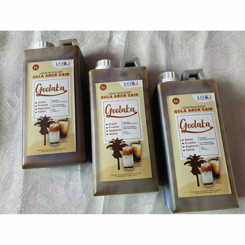 

GOOLAKA Gula Aren Cair / 1 Lt - 1,3 Kg / Gula Aren Asli