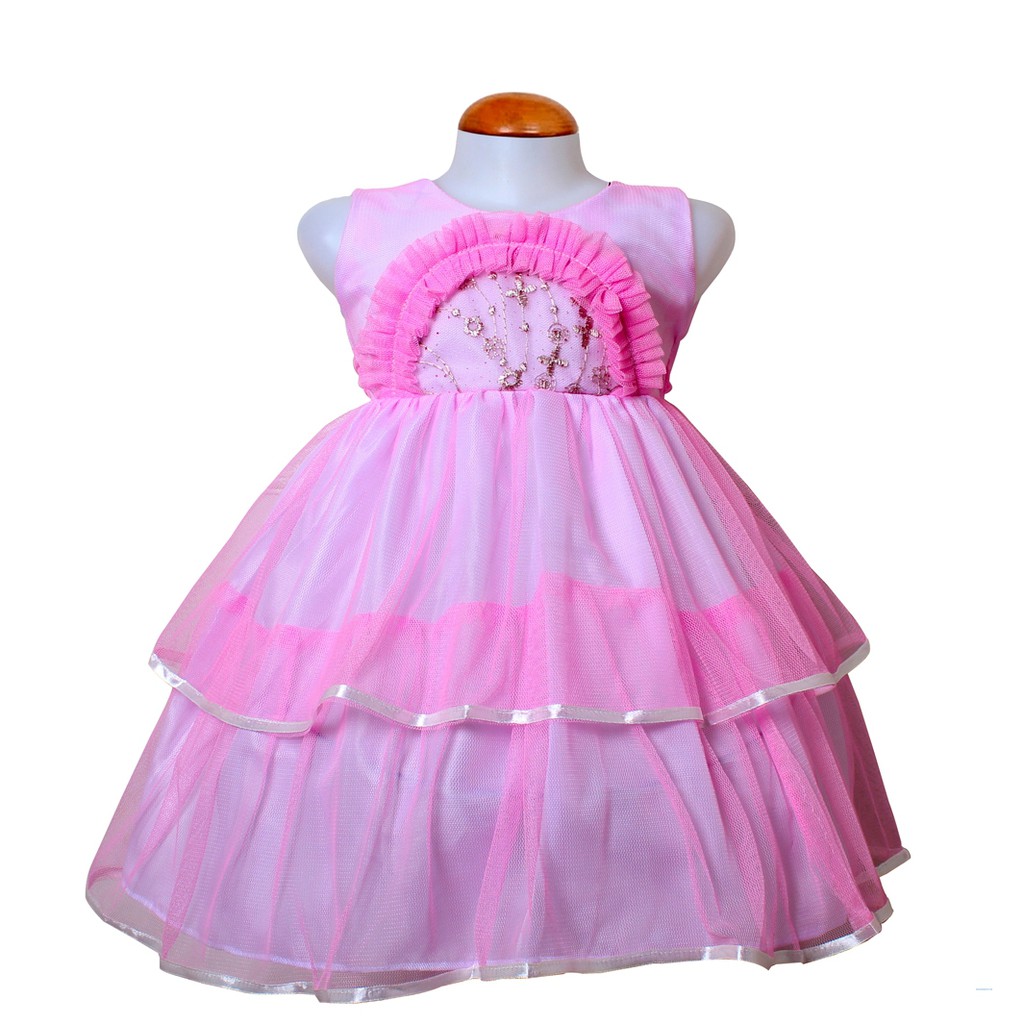 Dress Kids Mona/Baju Anak Perempuan Motif Brukat/Mini Dress / Terusan Dress Umur 3-5 Tahun