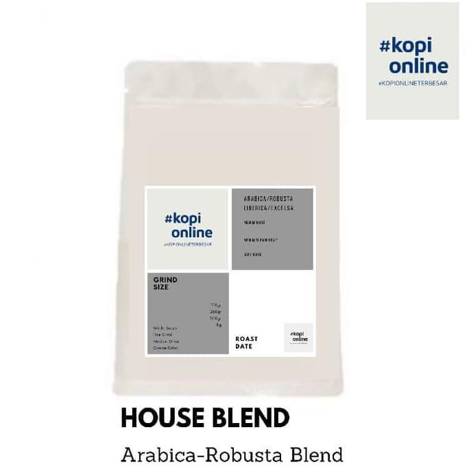 

HOUSE BLEND KOPI SUSU/BIJI KOPI/BUBUK KOPI//Kopi/Arabika/1KG - BBIJI
