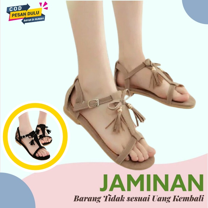 Sandal Wanita Kekinian Sendal Teplek Wanita Kekinian Sandal Teplek Wanita Terbaru Sendal Lebaran Wan