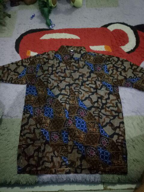 Batikuu New-kemejapria-lengan-panjang-848vo-kemeja-pilot-pangkat-pdl-teknisi Kemeja Batik Pria Lenga